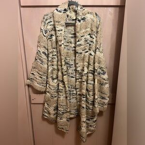 Anthropology oversized chunky cardigan
